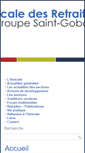 Mobile Screenshot of amicaleretraites-saint-gobain.com